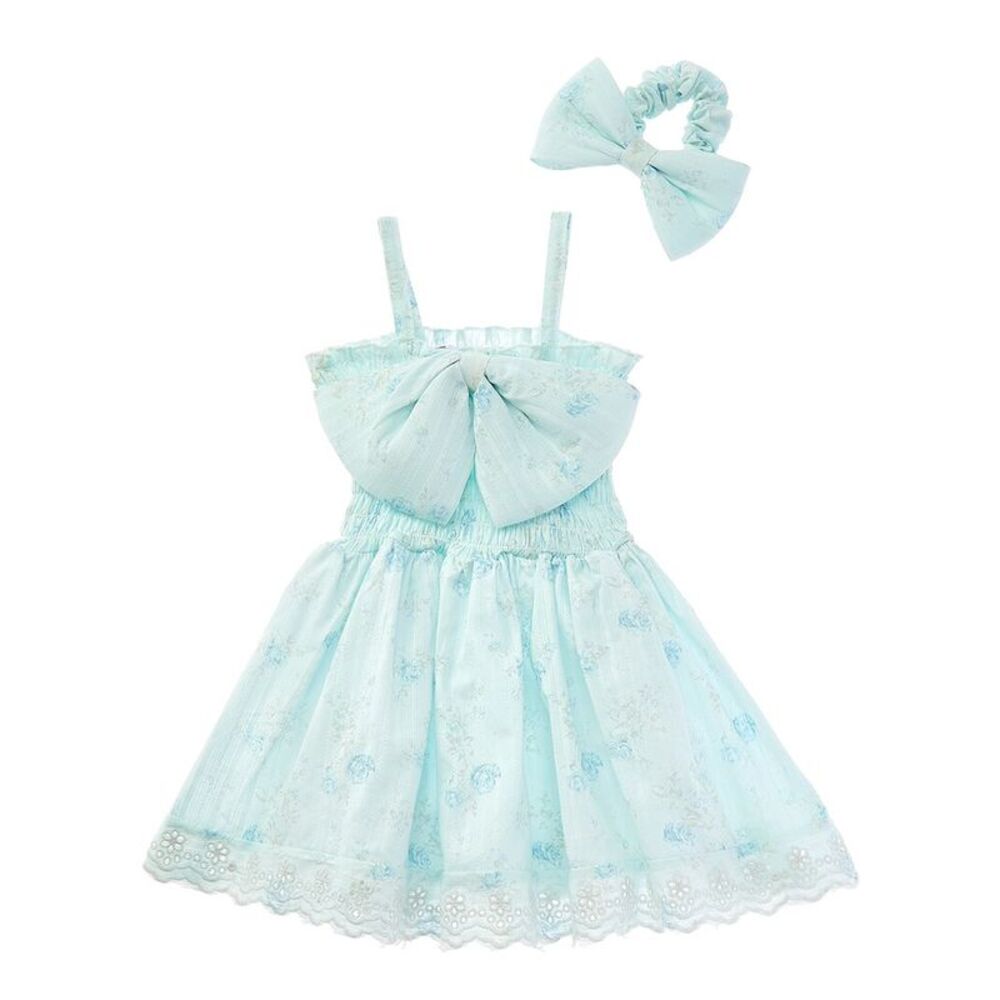 Shabby Chic  2Pc Dress Set, Blue